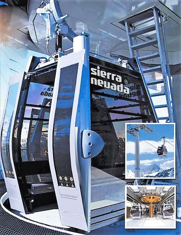 Ski Plaza Sierra Nevada&Zona Baja Exterior foto