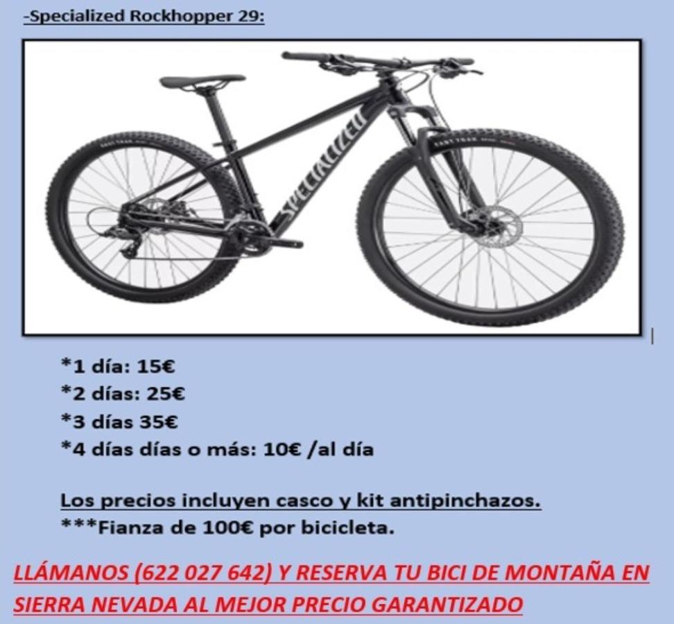 Ski Plaza Sierra Nevada&Zona Baja Exterior foto