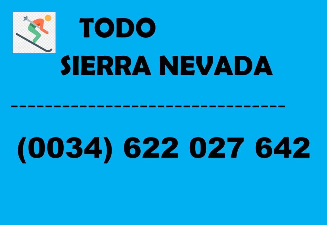 Ski Plaza Sierra Nevada&Zona Baja Exterior foto
