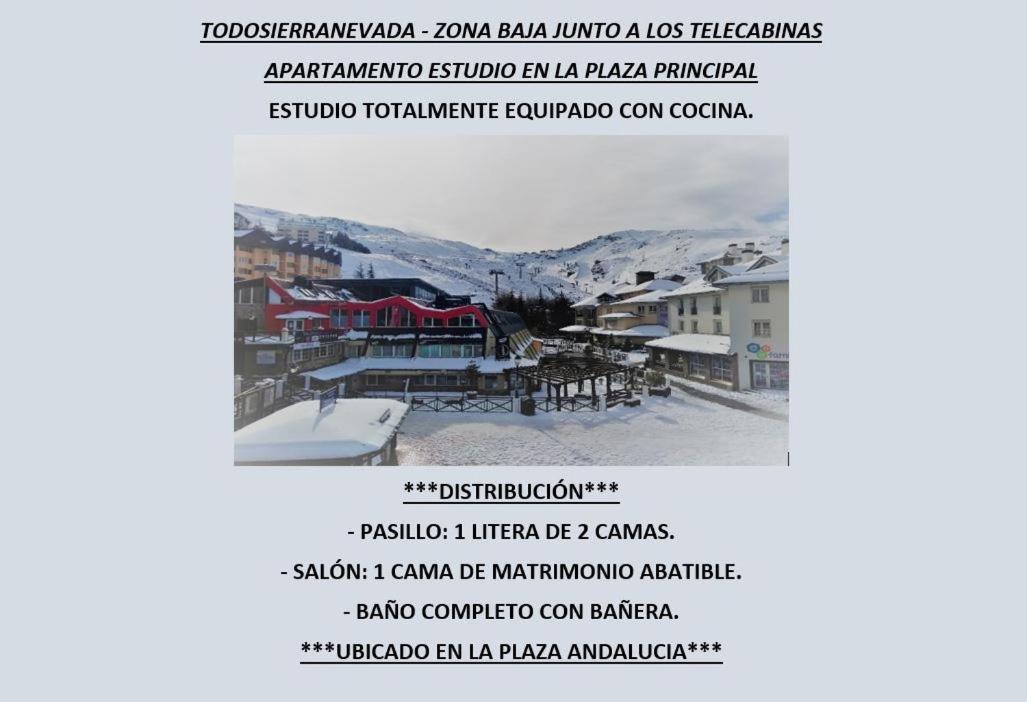Ski Plaza Sierra Nevada&Zona Baja Habitación foto