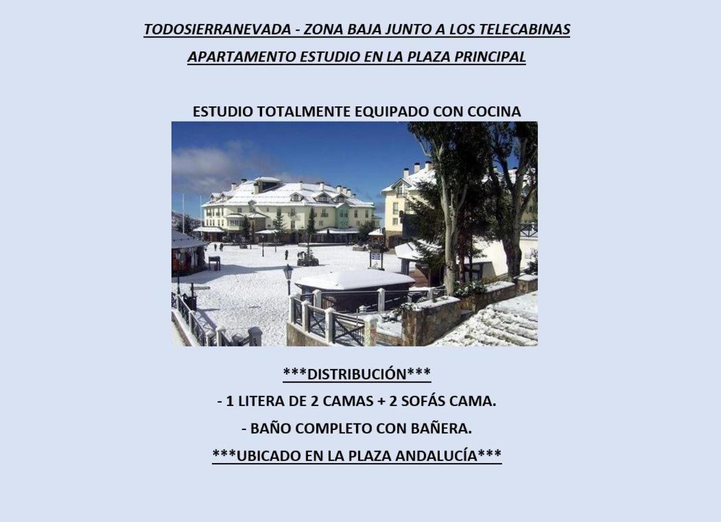 Ski Plaza Sierra Nevada&Zona Baja Habitación foto
